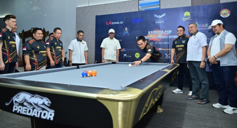 Polda Jambi Gelar 9 Ball International Open Kapolda Cup Diikuti Ratusan Atlet Berbagai Negara